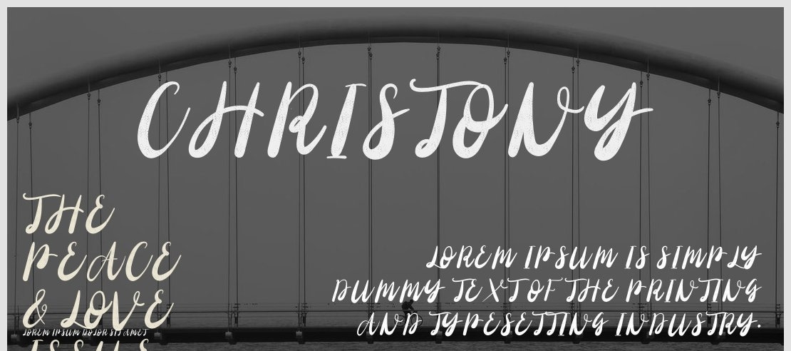 Christony Font