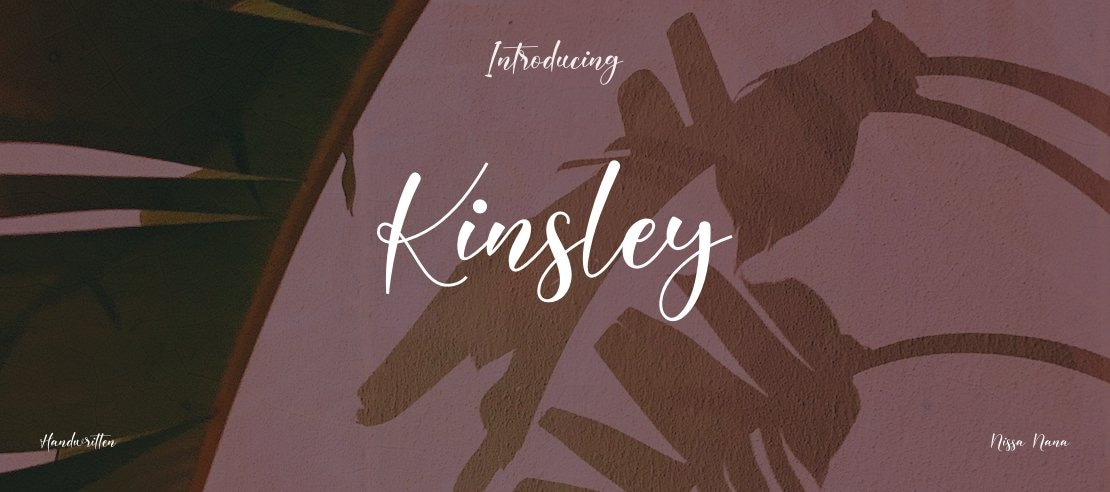 Kinsley Font
