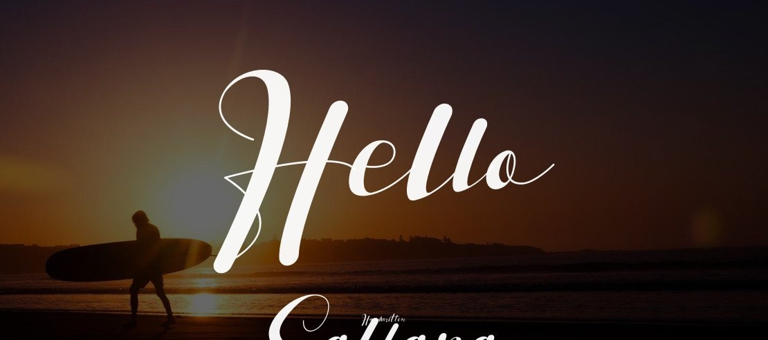 Hello Saffana Font