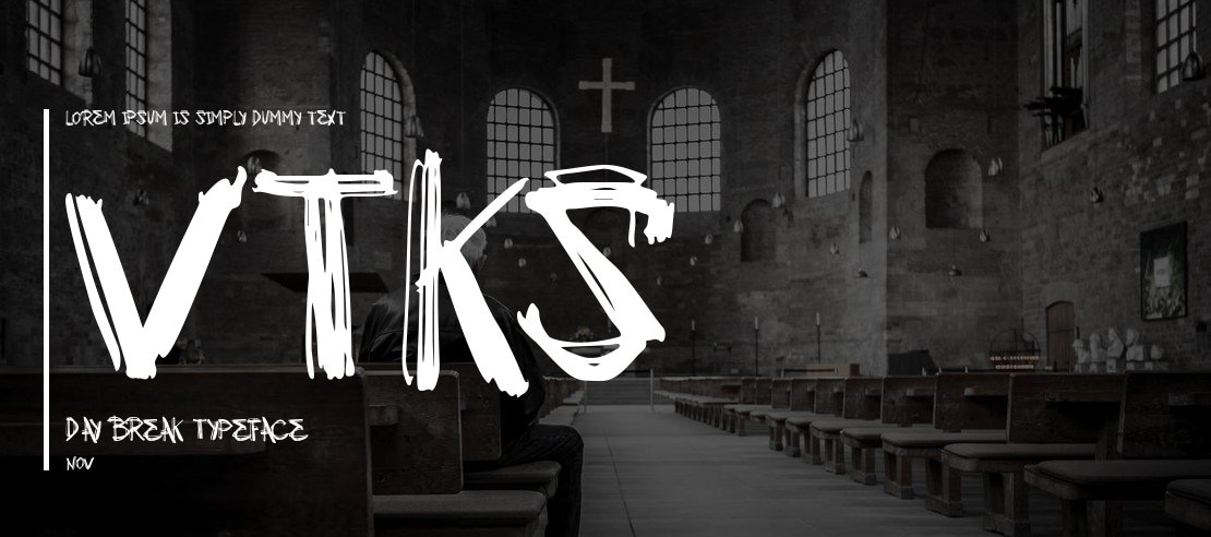 VTKS DAY BREAK Font