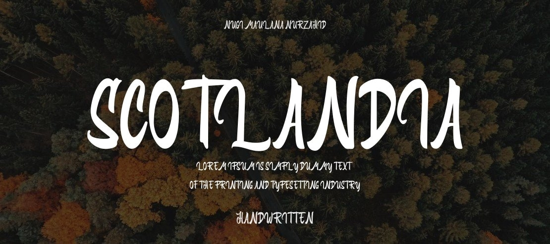 Scotlandia Font