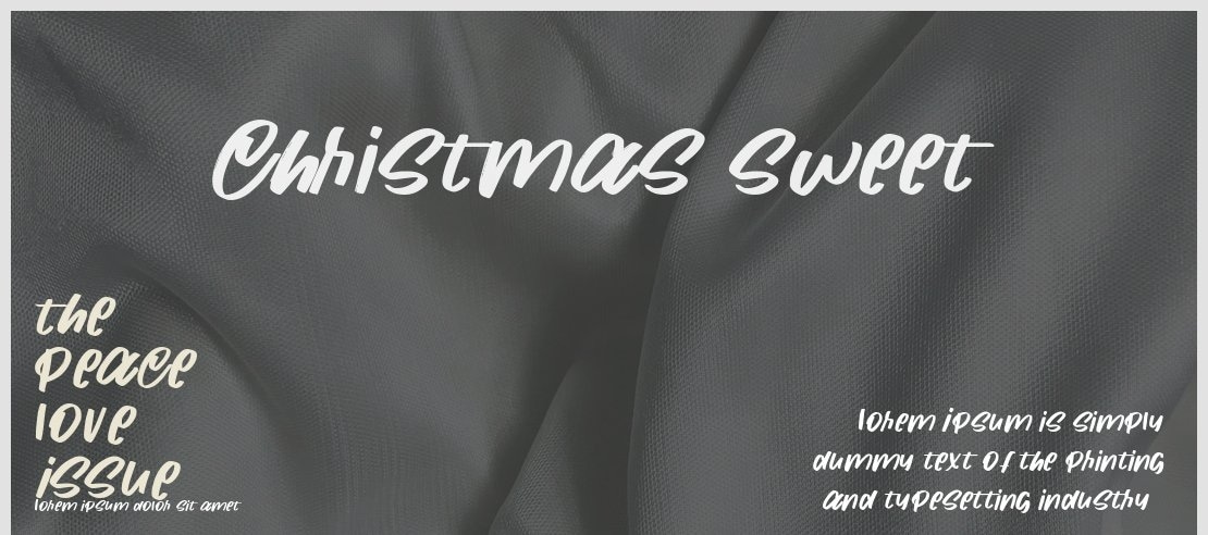 Christmas sweet Font