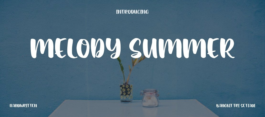 Melody Summer Font