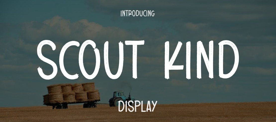 Scout Kind Font