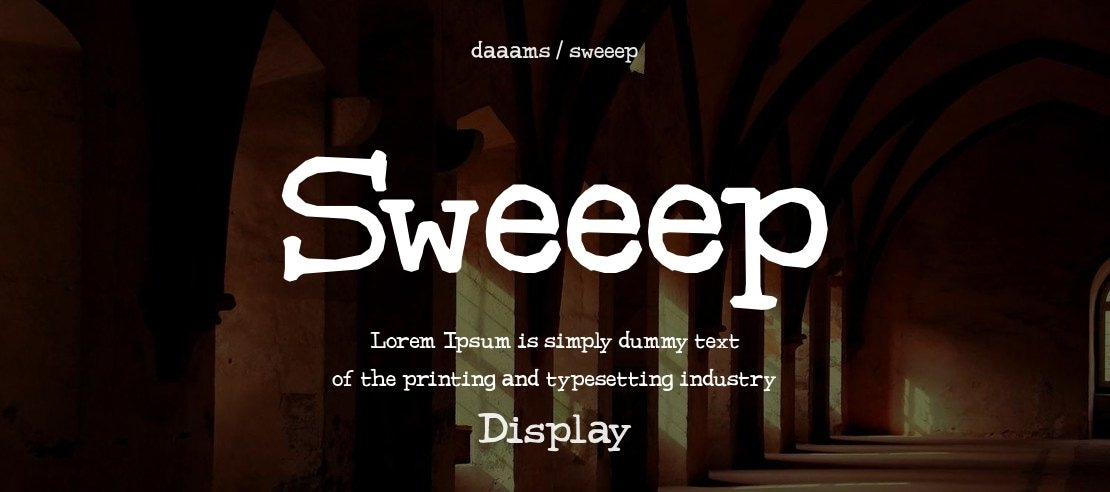 Sweeep Font