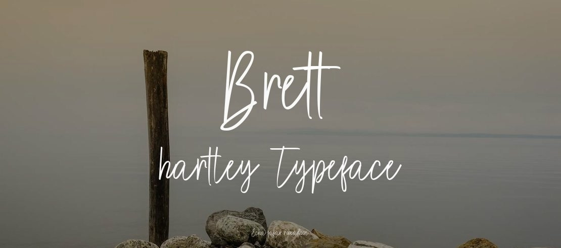 Brett hartley Font