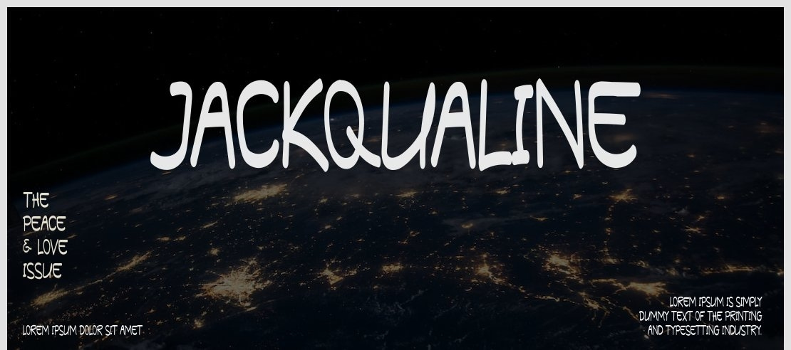 Jackqualine Font