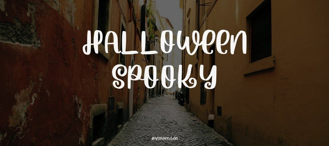 Halloween Spooky Font