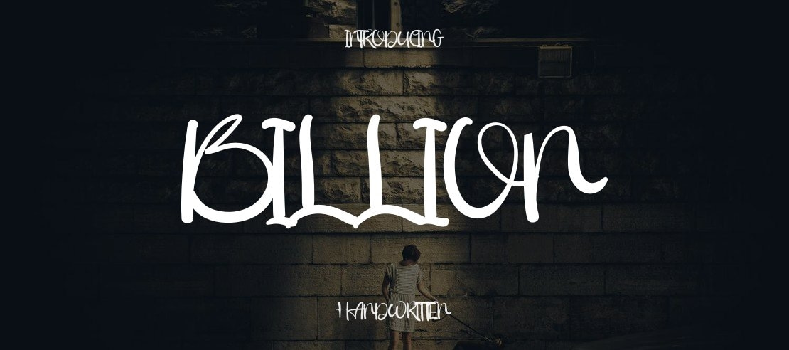 Billion Font
