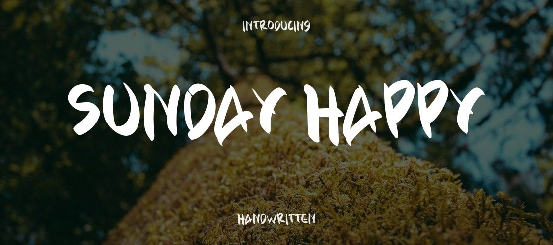 SUNDAY HAPPY Font