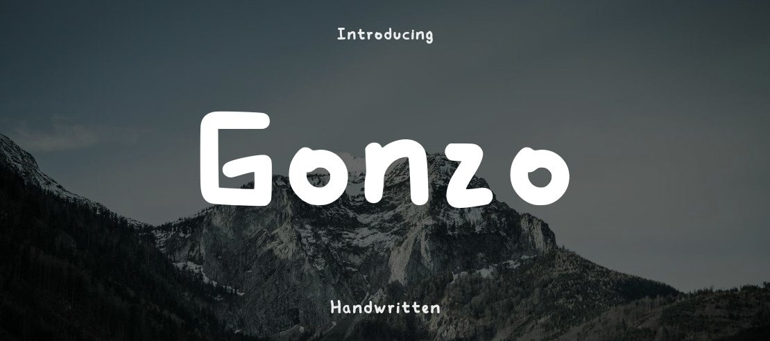 Gonzo Font