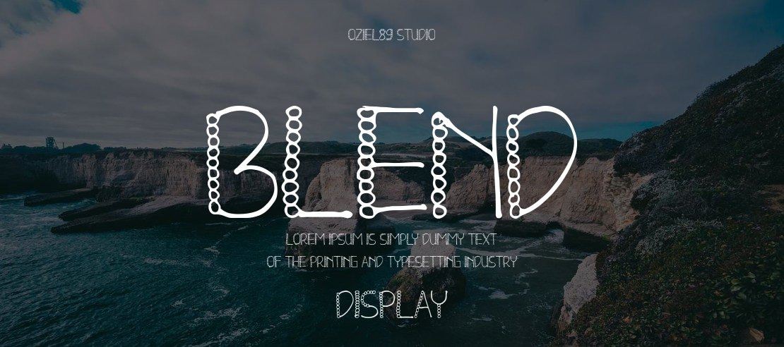 BLEND Font