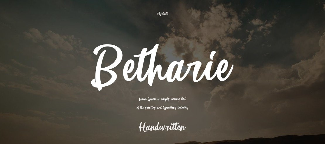 Betharie Font