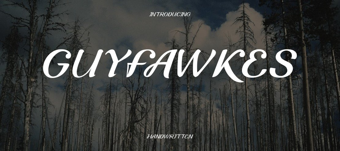 Guyfawkes Font