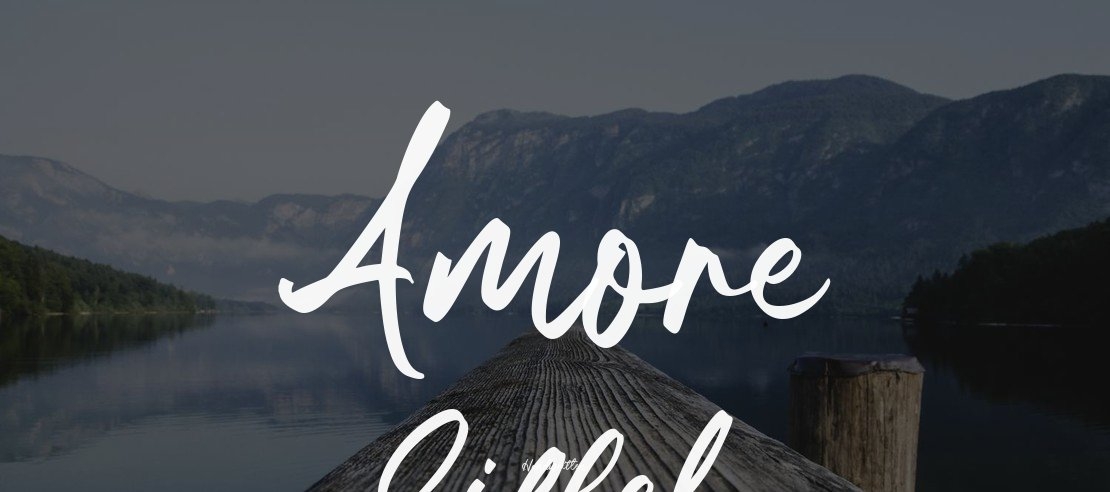 Amore Eiffel Font