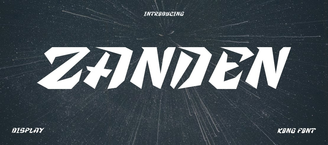 Zanden Font Family