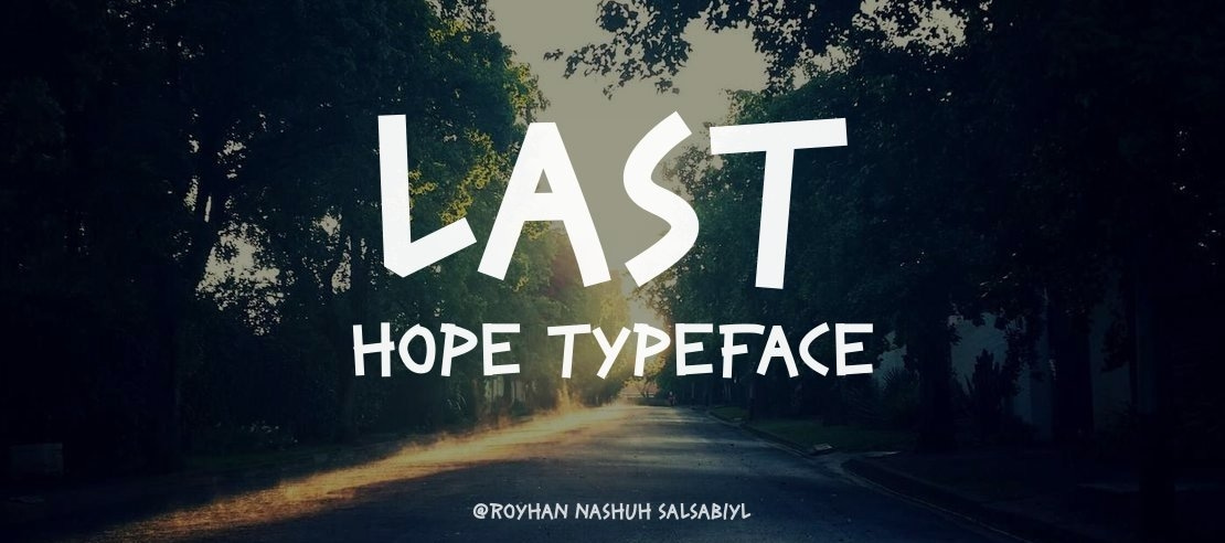 Last Hope Font