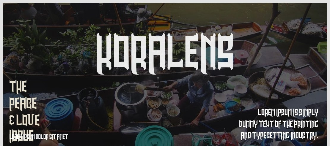 KORALENS Font