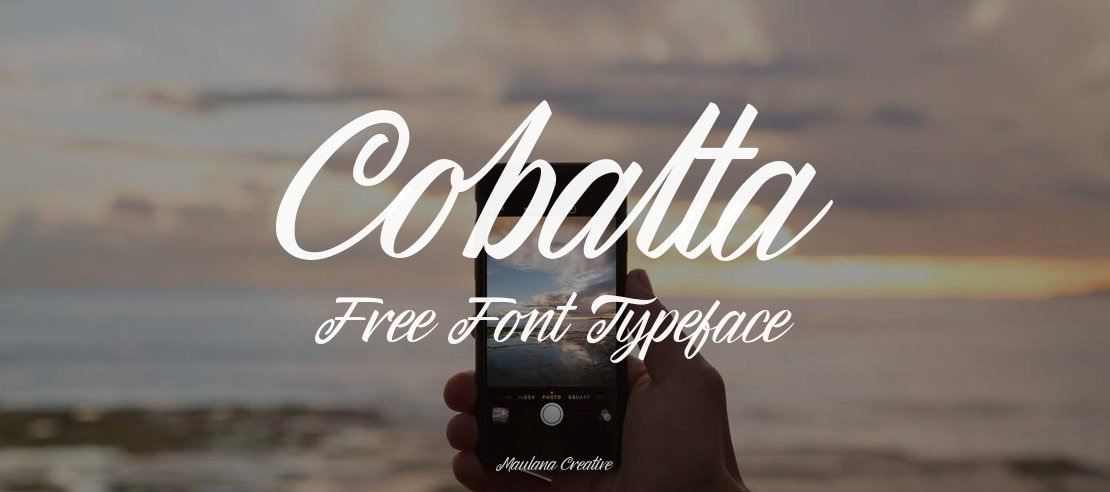 Cobalta Free Font