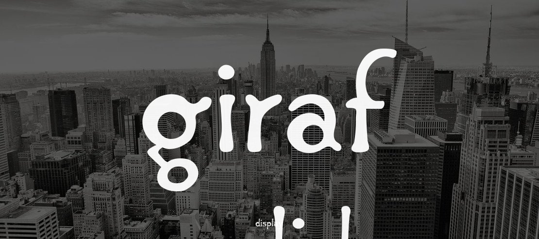 Giraf Solid Font