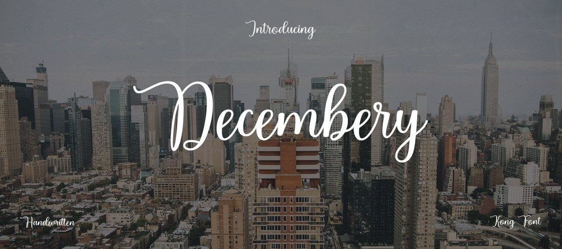 Decembery Font Family