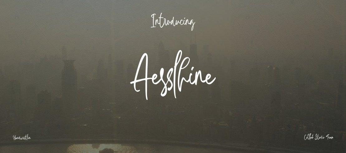Aesslhine Font