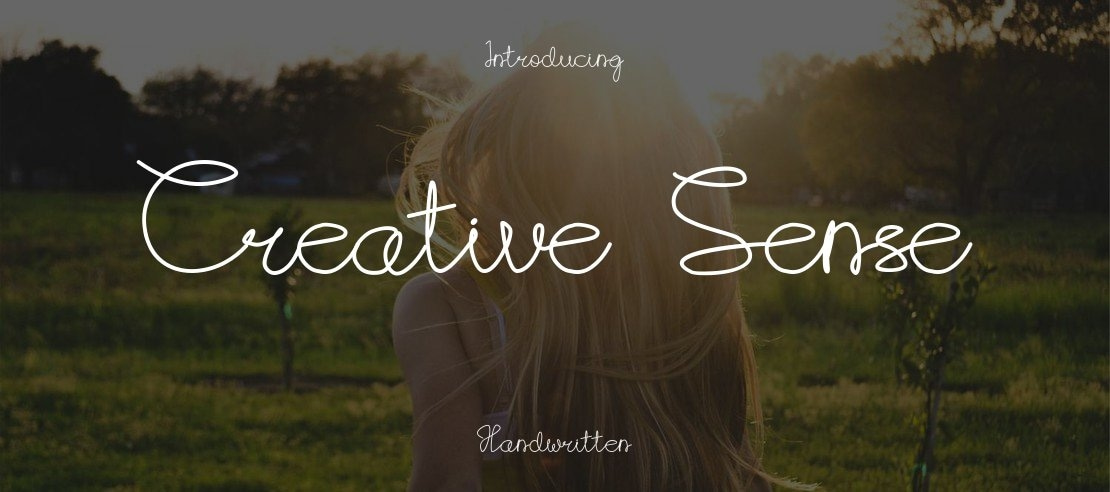 Creative Sense Font