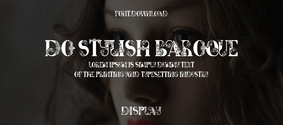 DO Stylish Baroque Font