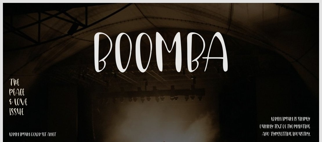 Boomba Font