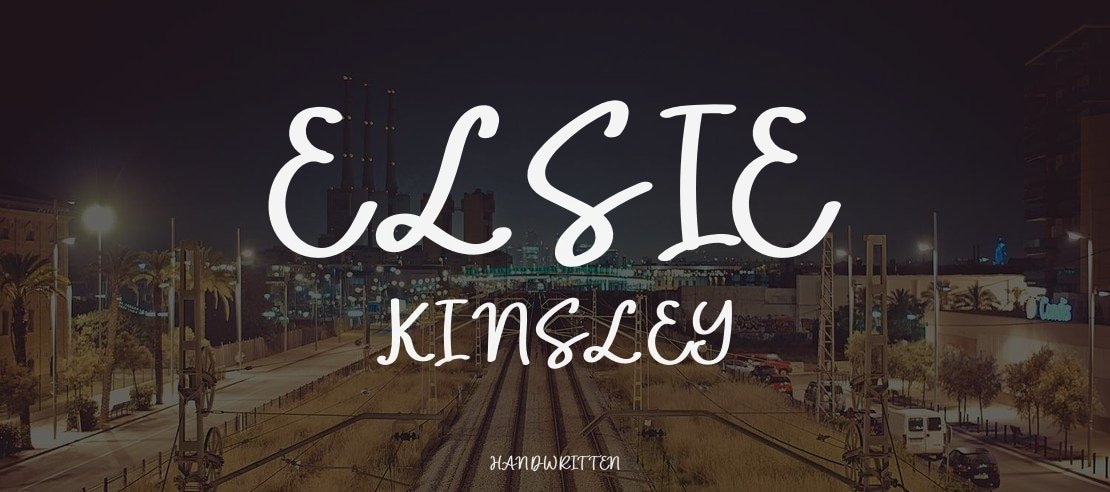 Elsie Kinsley Font Family