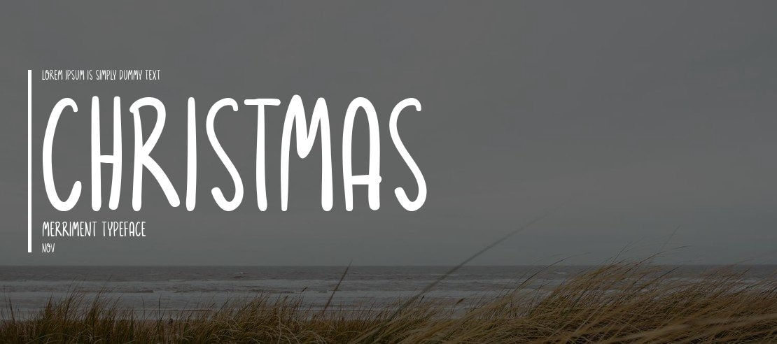 Christmas Merriment Font