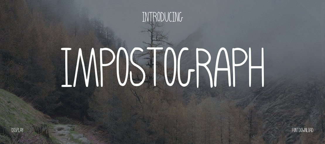 Impostograph Font