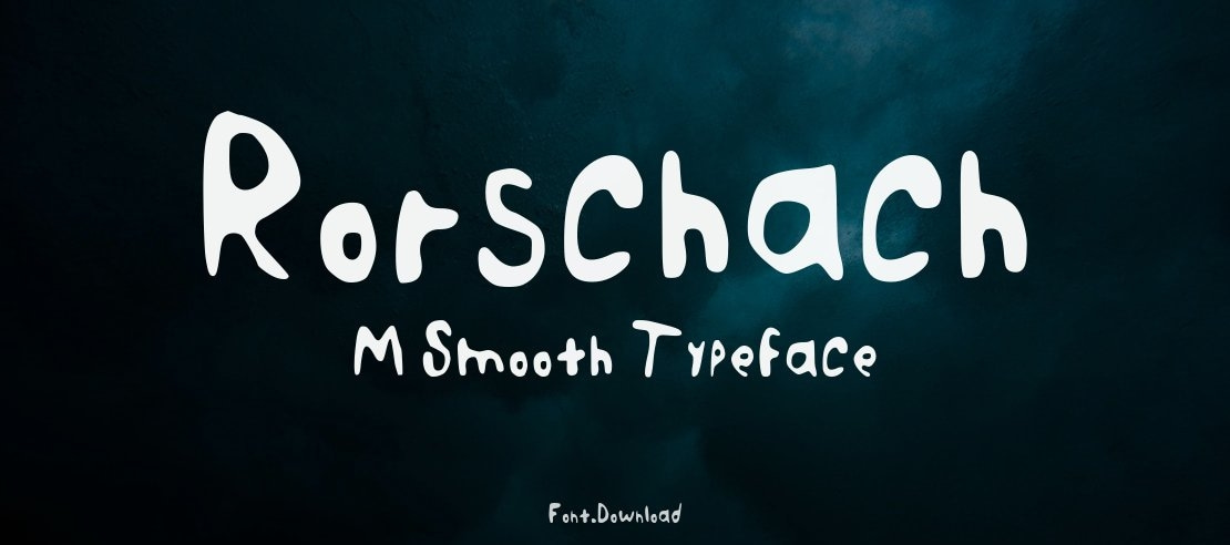 Rorschach M Smooth Font