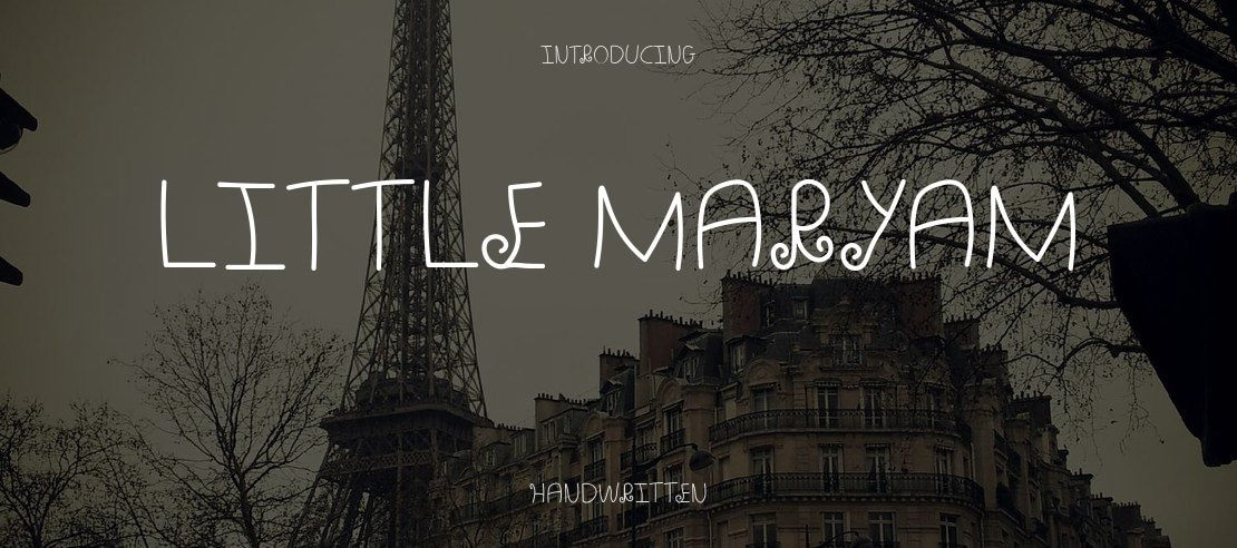 Little Maryam Font