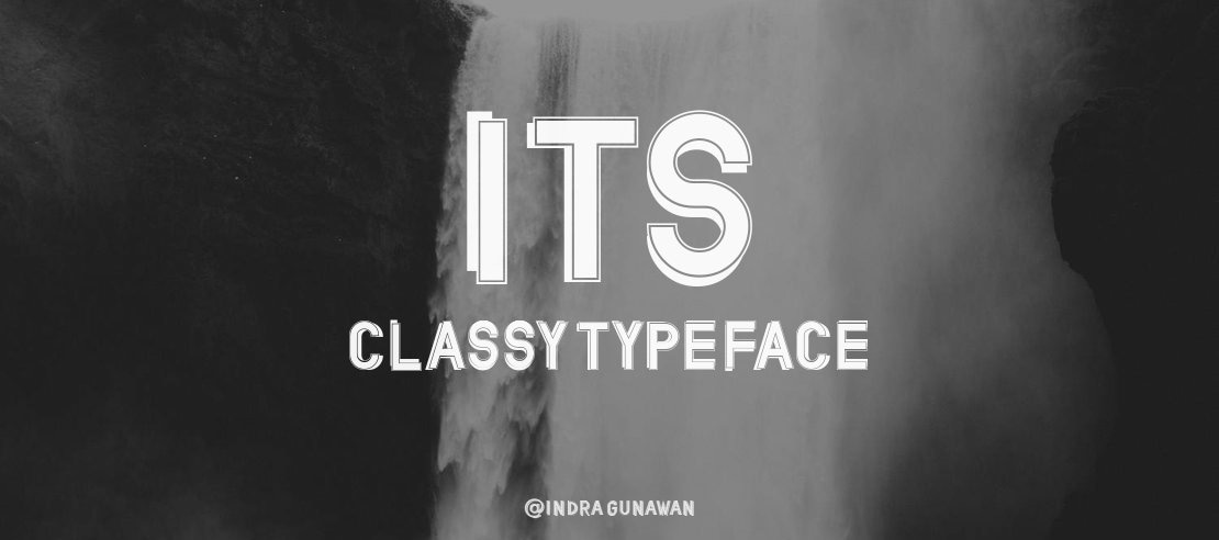 its CLASSY Font