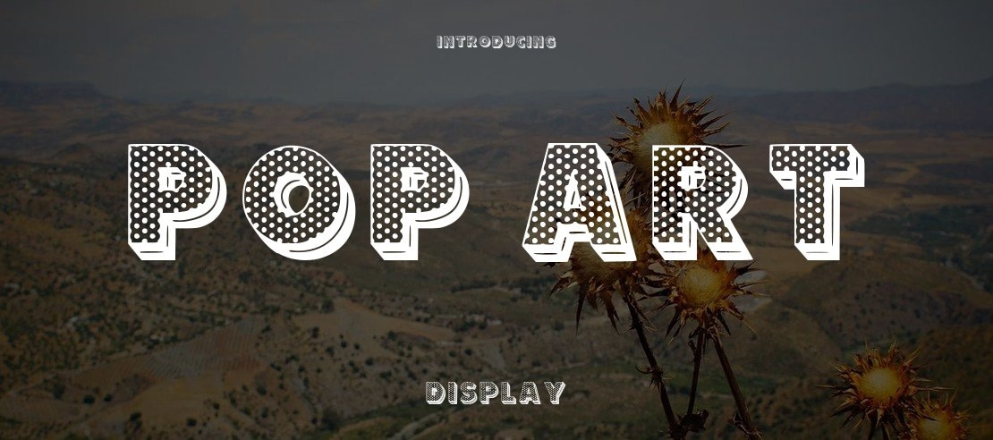 Pop Art Font Download