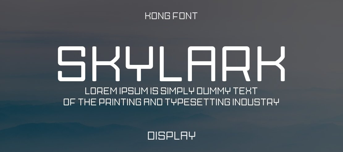 Skylark Font Family