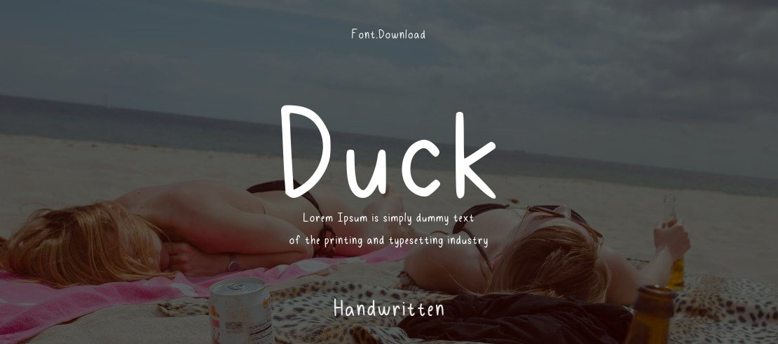 Duck Font