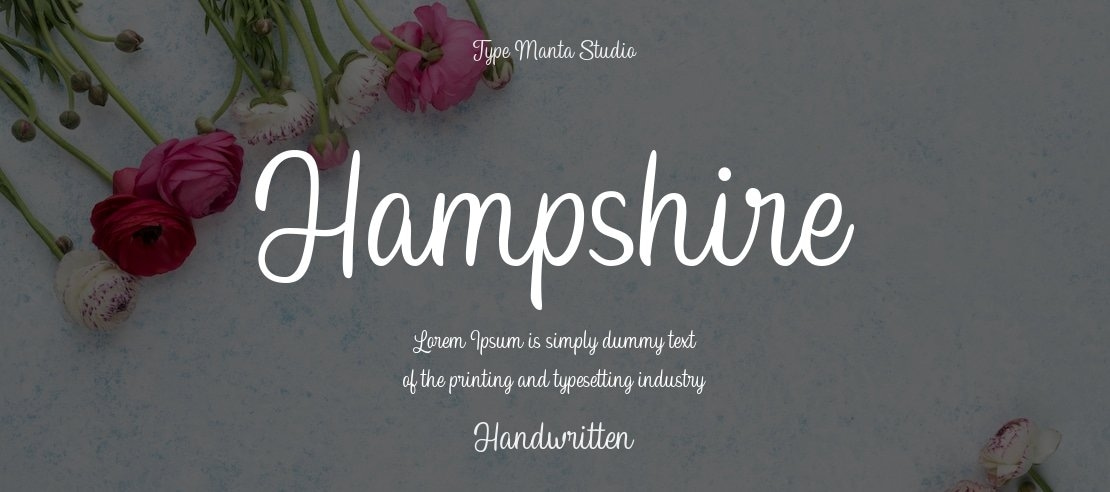 Hampshire Font