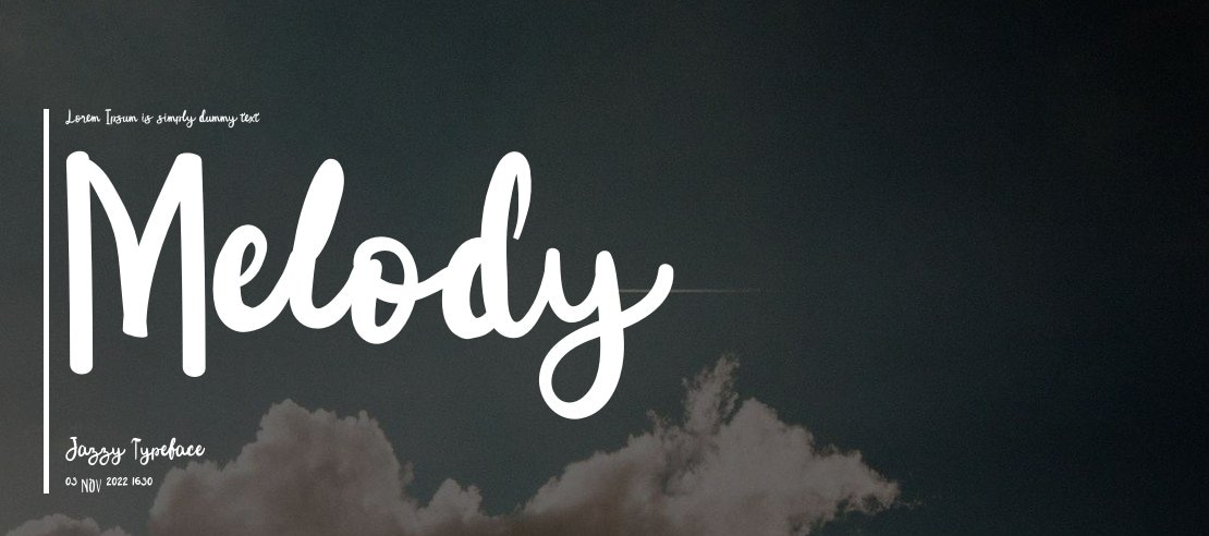 Melody Jazzy Font