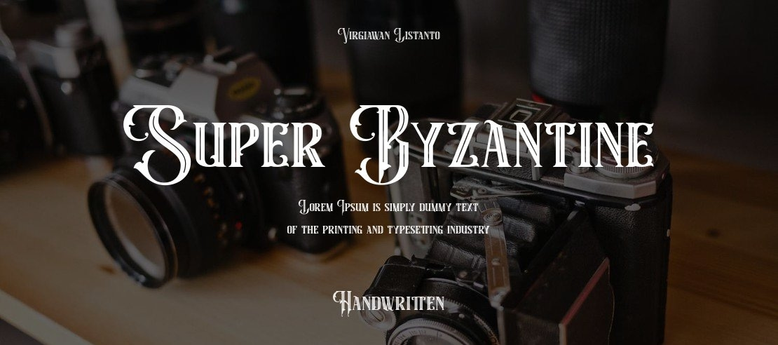 Super Byzantine Font