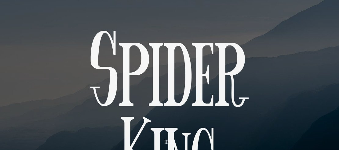 Spider King Font