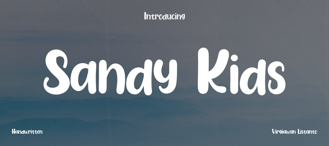 Sandy Kids Font