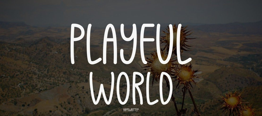 Playful World Font