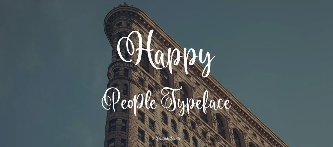 Happy People Font