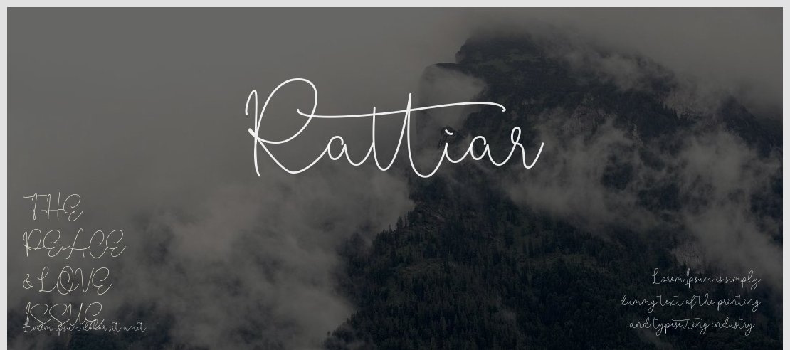 Rattiar Font