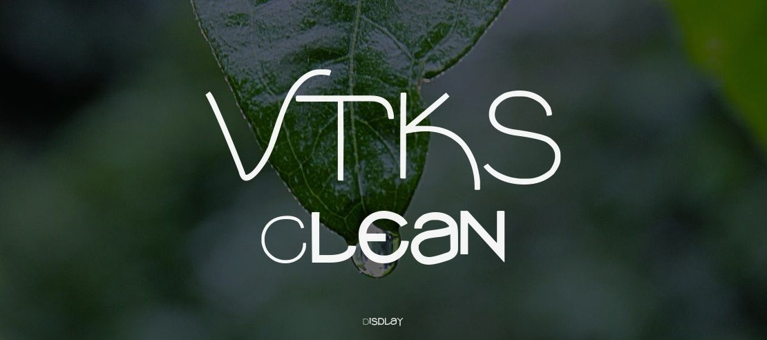 VTKS Clean Font