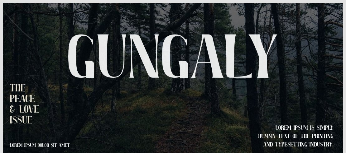 Gungaly Font