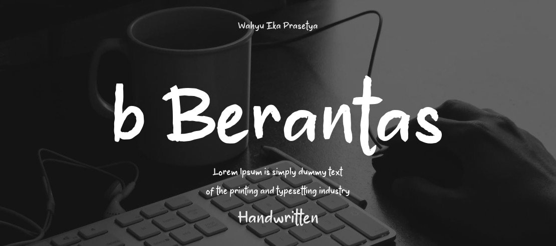 b Berantas Font
