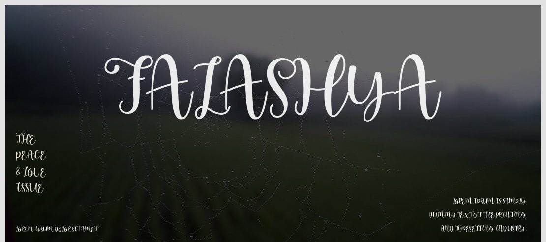 falashya Font